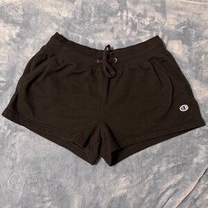 Black Champion Sweat Shorts